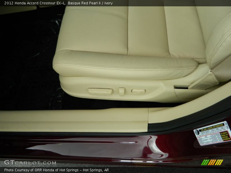 Basque Red Pearl II / Ivory 2012 Honda Accord Crosstour EX-L