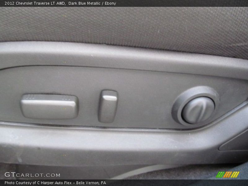 Dark Blue Metallic / Ebony 2012 Chevrolet Traverse LT AWD