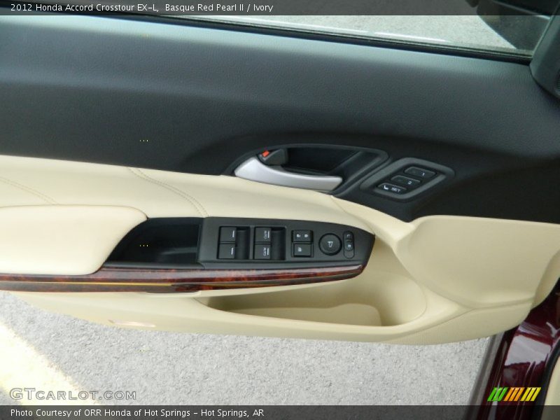 Basque Red Pearl II / Ivory 2012 Honda Accord Crosstour EX-L