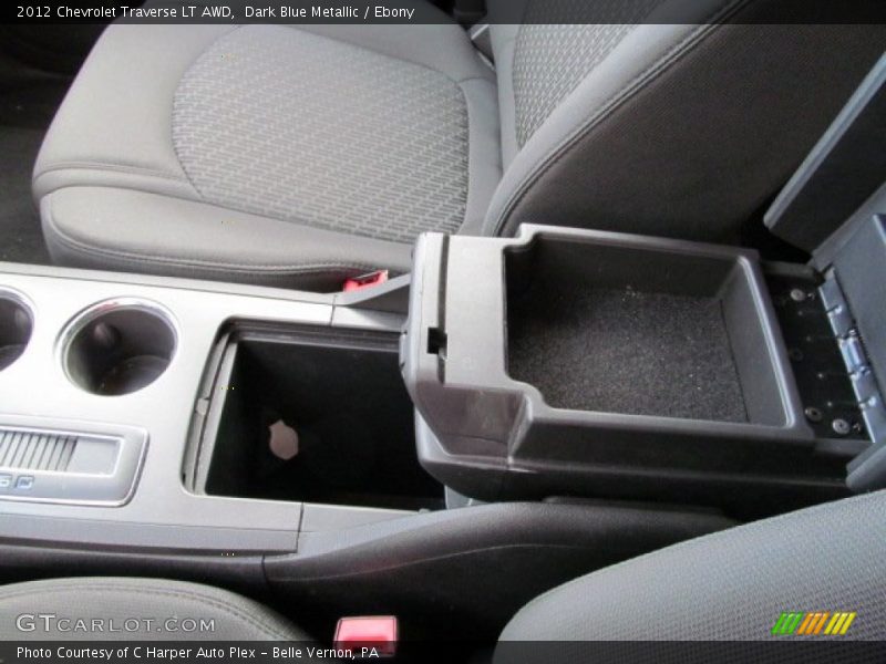 Dark Blue Metallic / Ebony 2012 Chevrolet Traverse LT AWD