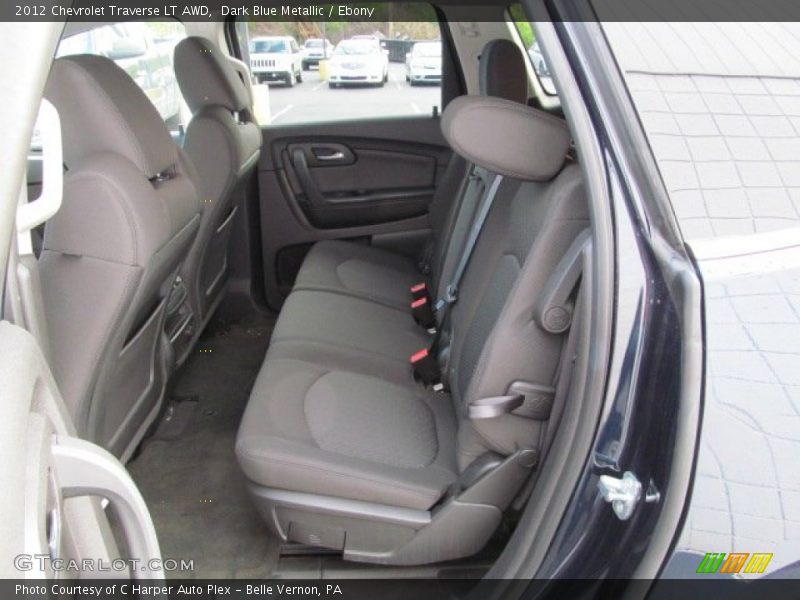 Dark Blue Metallic / Ebony 2012 Chevrolet Traverse LT AWD