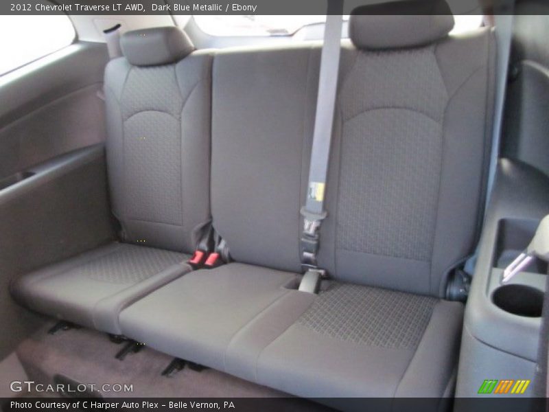 Dark Blue Metallic / Ebony 2012 Chevrolet Traverse LT AWD