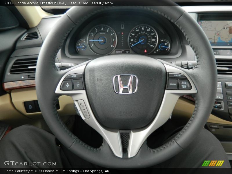  2012 Accord Crosstour EX-L Steering Wheel
