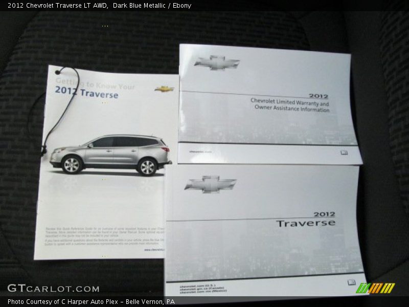 Books/Manuals of 2012 Traverse LT AWD
