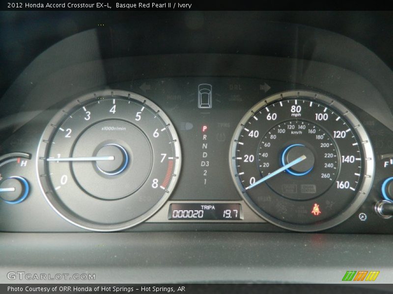  2012 Accord Crosstour EX-L Crosstour EX-L Gauges