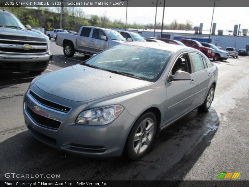 Golden Pewter Metallic / Ebony 2009 Chevrolet Malibu LT Sedan