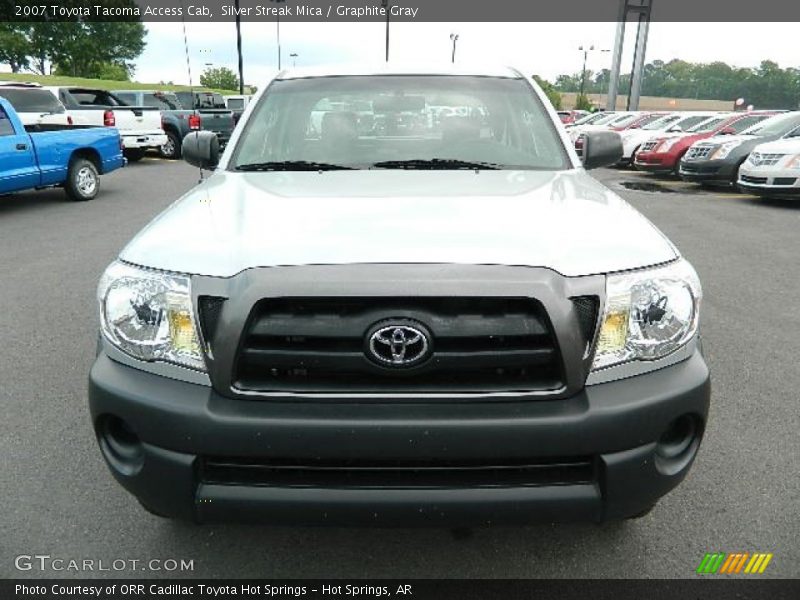 Silver Streak Mica / Graphite Gray 2007 Toyota Tacoma Access Cab