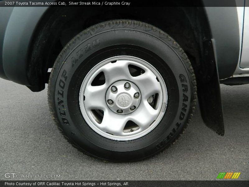 Silver Streak Mica / Graphite Gray 2007 Toyota Tacoma Access Cab