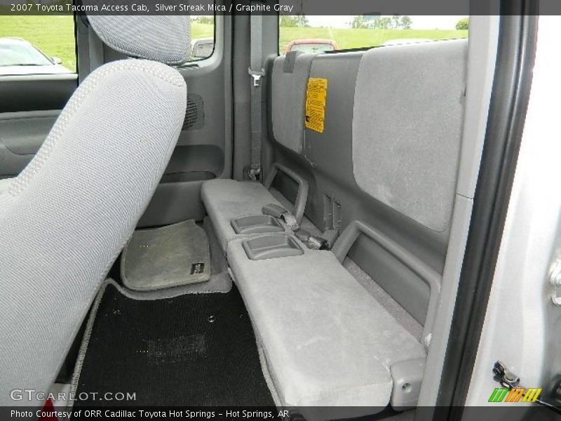 2007 Tacoma Access Cab Graphite Gray Interior