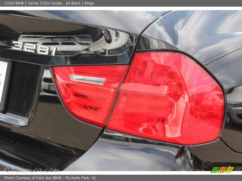 Jet Black / Beige 2009 BMW 3 Series 328xi Sedan