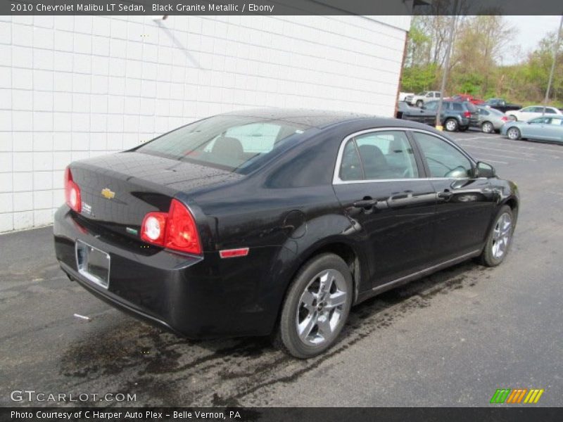 Black Granite Metallic / Ebony 2010 Chevrolet Malibu LT Sedan
