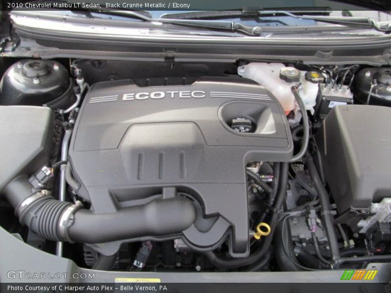 Black Granite Metallic / Ebony 2010 Chevrolet Malibu LT Sedan