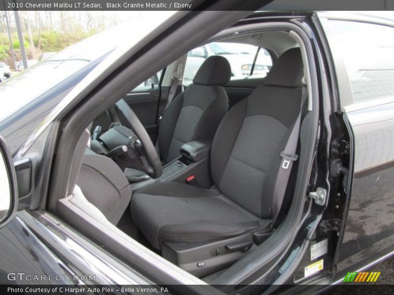 Black Granite Metallic / Ebony 2010 Chevrolet Malibu LT Sedan
