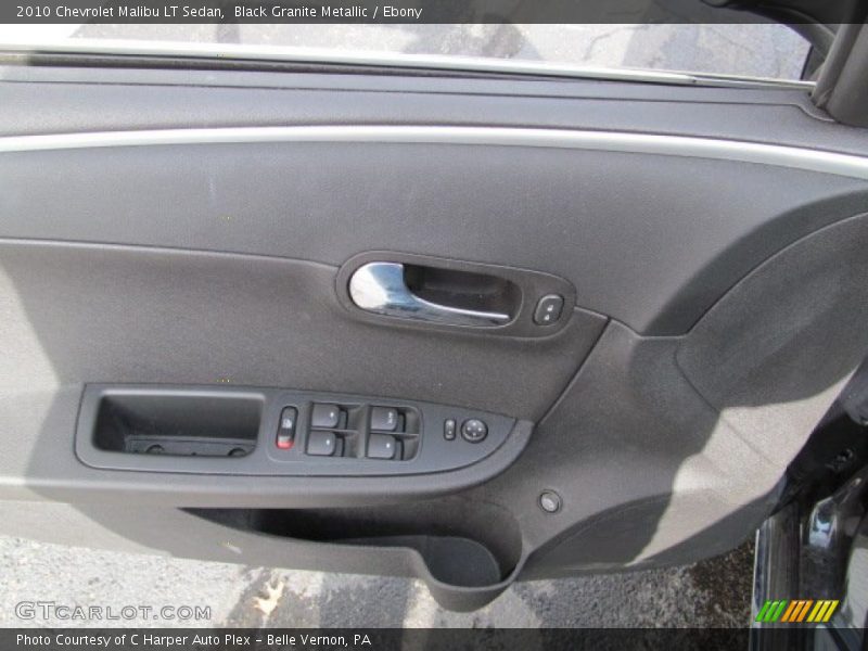 Black Granite Metallic / Ebony 2010 Chevrolet Malibu LT Sedan