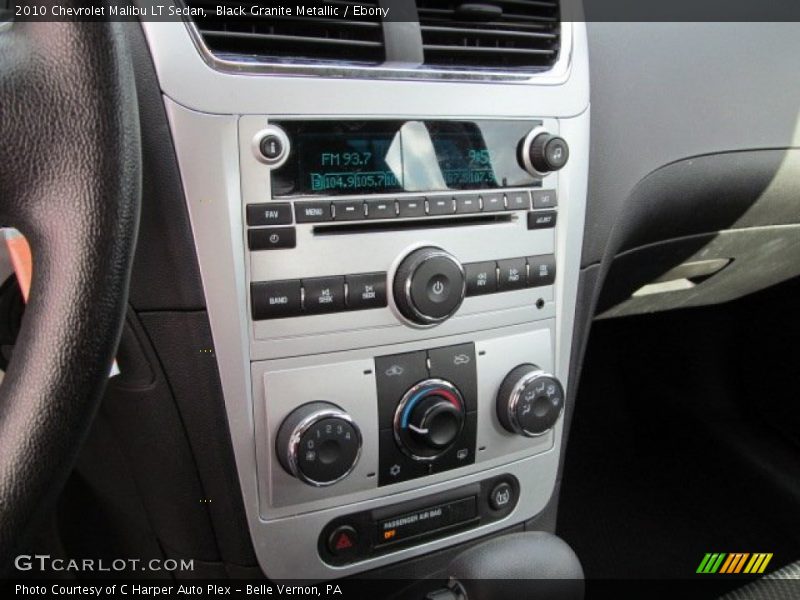 Black Granite Metallic / Ebony 2010 Chevrolet Malibu LT Sedan