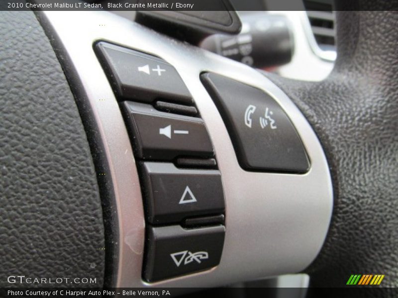 Black Granite Metallic / Ebony 2010 Chevrolet Malibu LT Sedan