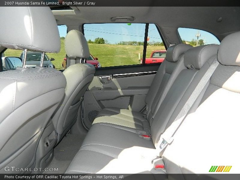 Bright Silver / Gray 2007 Hyundai Santa Fe Limited