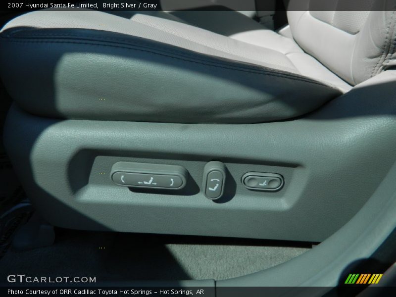 Bright Silver / Gray 2007 Hyundai Santa Fe Limited