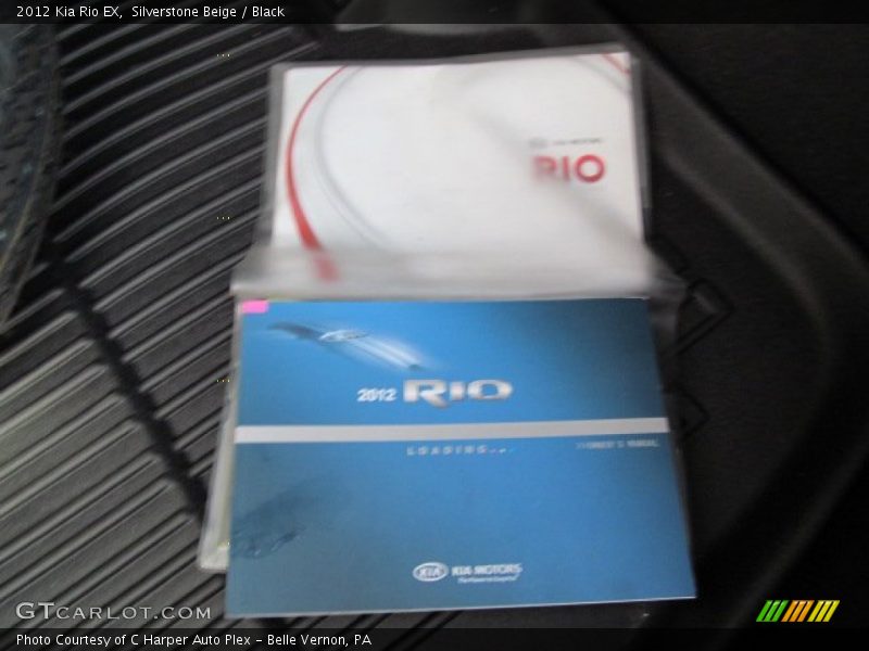 Books/Manuals of 2012 Rio EX