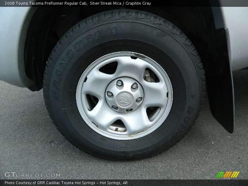 Silver Streak Mica / Graphite Gray 2008 Toyota Tacoma PreRunner Regular Cab