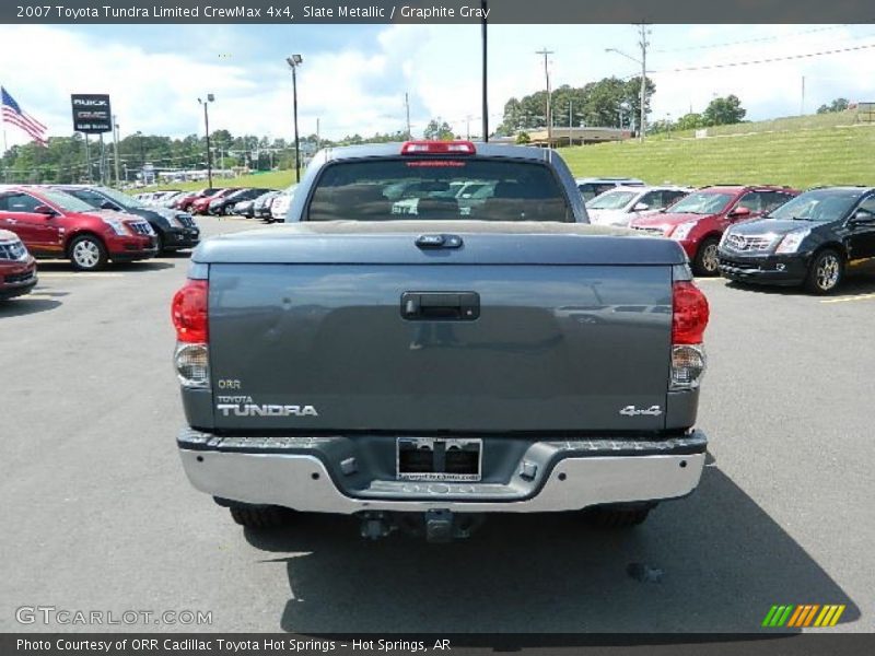 Slate Metallic / Graphite Gray 2007 Toyota Tundra Limited CrewMax 4x4