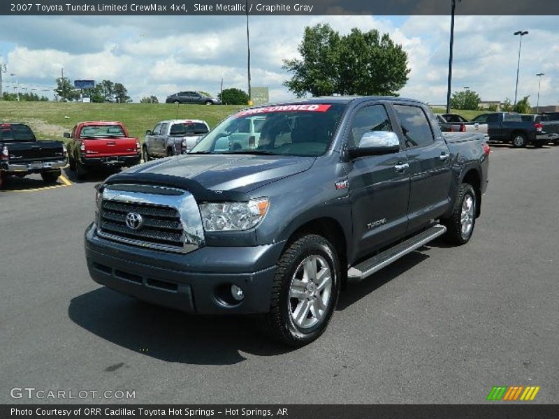 Slate Metallic / Graphite Gray 2007 Toyota Tundra Limited CrewMax 4x4