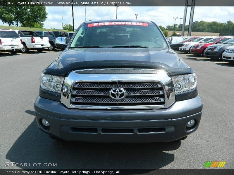 Slate Metallic / Graphite Gray 2007 Toyota Tundra Limited CrewMax 4x4