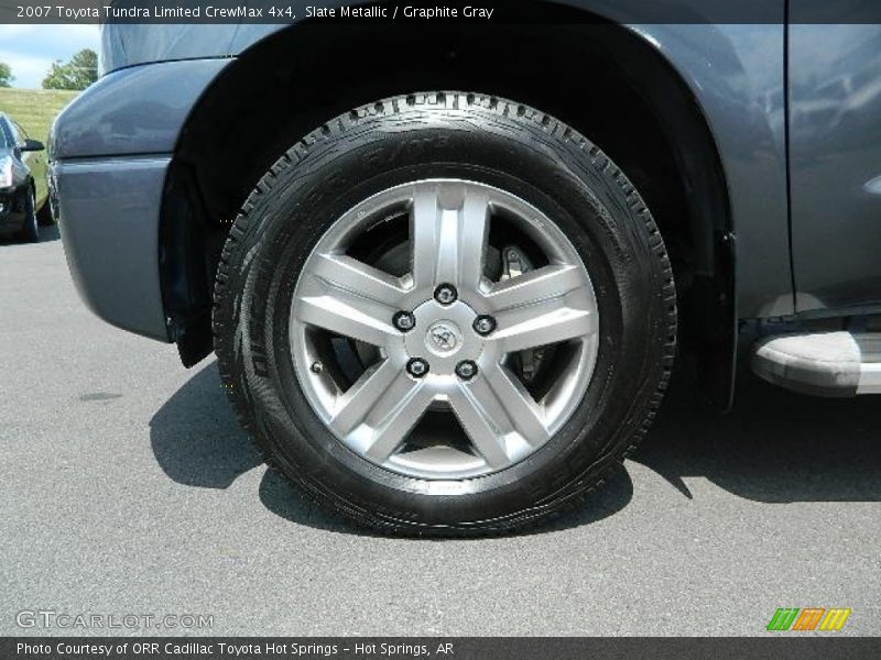 Slate Metallic / Graphite Gray 2007 Toyota Tundra Limited CrewMax 4x4