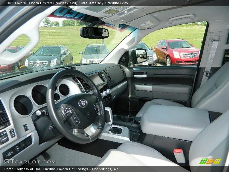 Slate Metallic / Graphite Gray 2007 Toyota Tundra Limited CrewMax 4x4