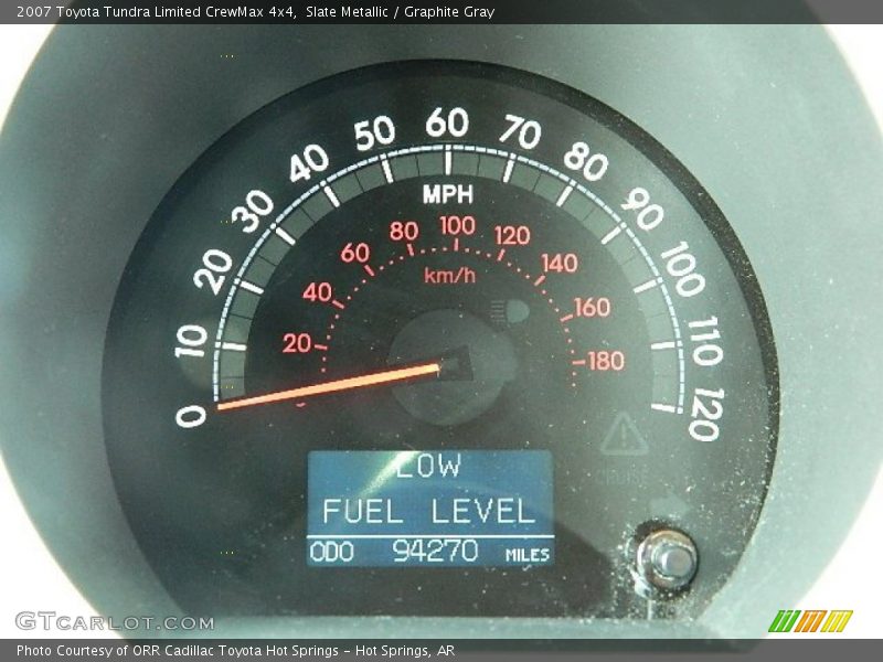 Slate Metallic / Graphite Gray 2007 Toyota Tundra Limited CrewMax 4x4