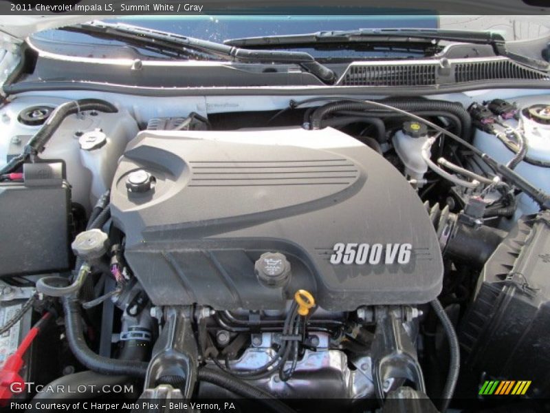 Summit White / Gray 2011 Chevrolet Impala LS