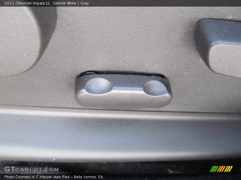 Summit White / Gray 2011 Chevrolet Impala LS