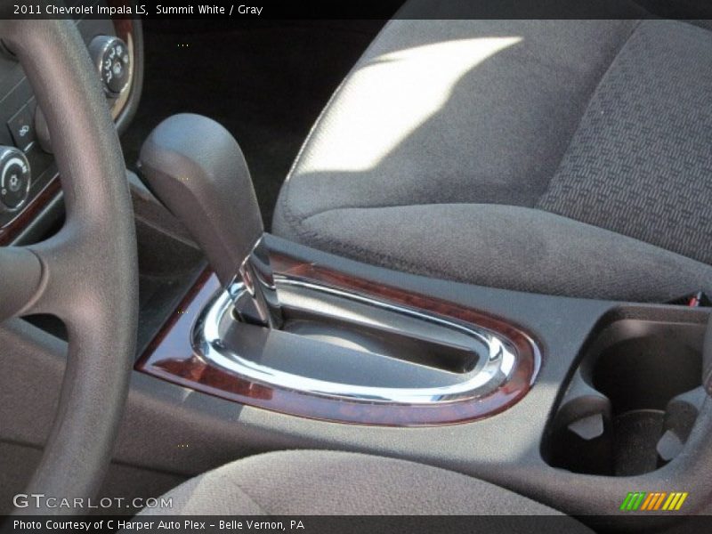 Summit White / Gray 2011 Chevrolet Impala LS
