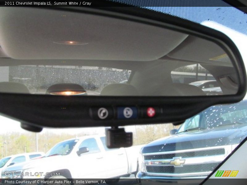 Summit White / Gray 2011 Chevrolet Impala LS