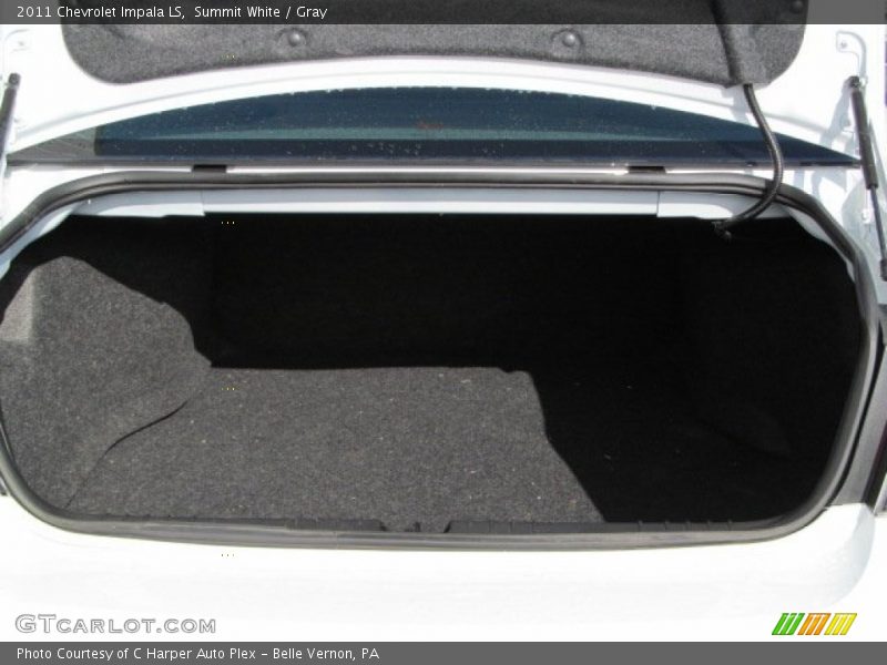 Summit White / Gray 2011 Chevrolet Impala LS
