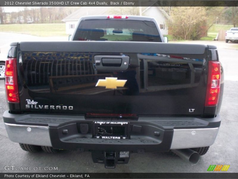 Black / Ebony 2012 Chevrolet Silverado 3500HD LT Crew Cab 4x4 Dually