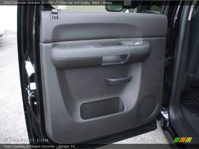 Black / Ebony 2012 Chevrolet Silverado 3500HD LT Crew Cab 4x4 Dually