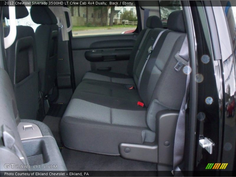 Black / Ebony 2012 Chevrolet Silverado 3500HD LT Crew Cab 4x4 Dually