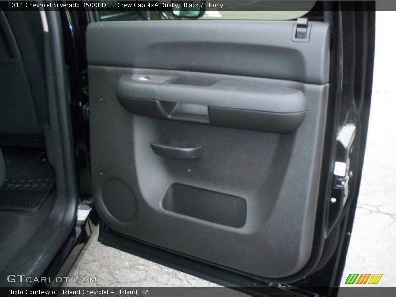 Black / Ebony 2012 Chevrolet Silverado 3500HD LT Crew Cab 4x4 Dually