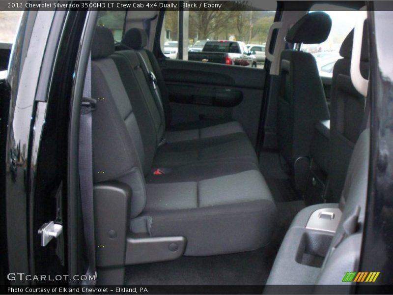 Black / Ebony 2012 Chevrolet Silverado 3500HD LT Crew Cab 4x4 Dually