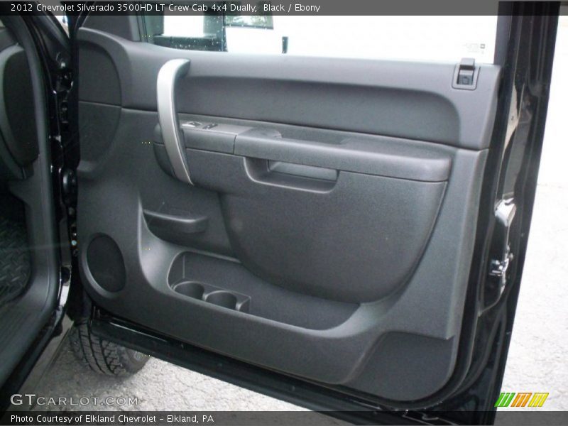 Black / Ebony 2012 Chevrolet Silverado 3500HD LT Crew Cab 4x4 Dually