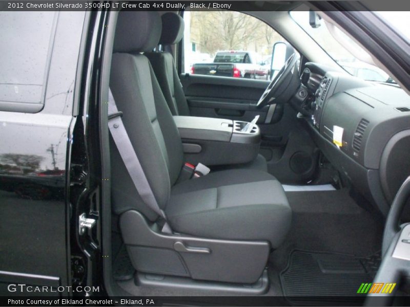 Black / Ebony 2012 Chevrolet Silverado 3500HD LT Crew Cab 4x4 Dually