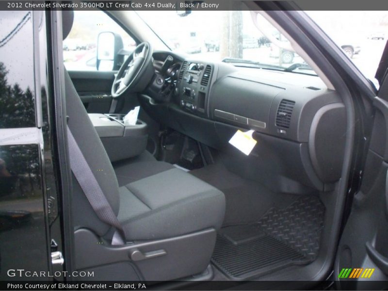 Black / Ebony 2012 Chevrolet Silverado 3500HD LT Crew Cab 4x4 Dually