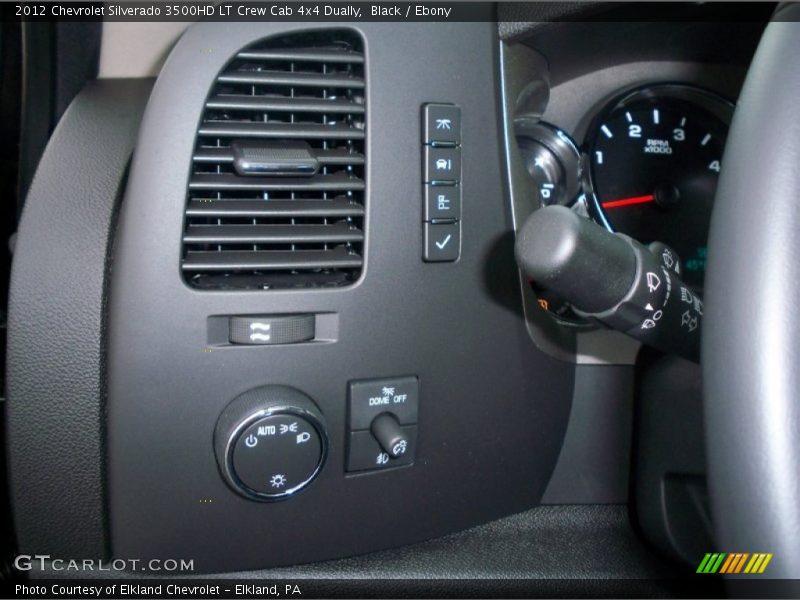 Black / Ebony 2012 Chevrolet Silverado 3500HD LT Crew Cab 4x4 Dually