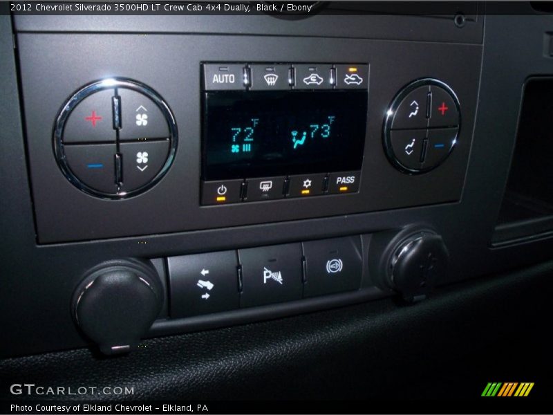 Black / Ebony 2012 Chevrolet Silverado 3500HD LT Crew Cab 4x4 Dually