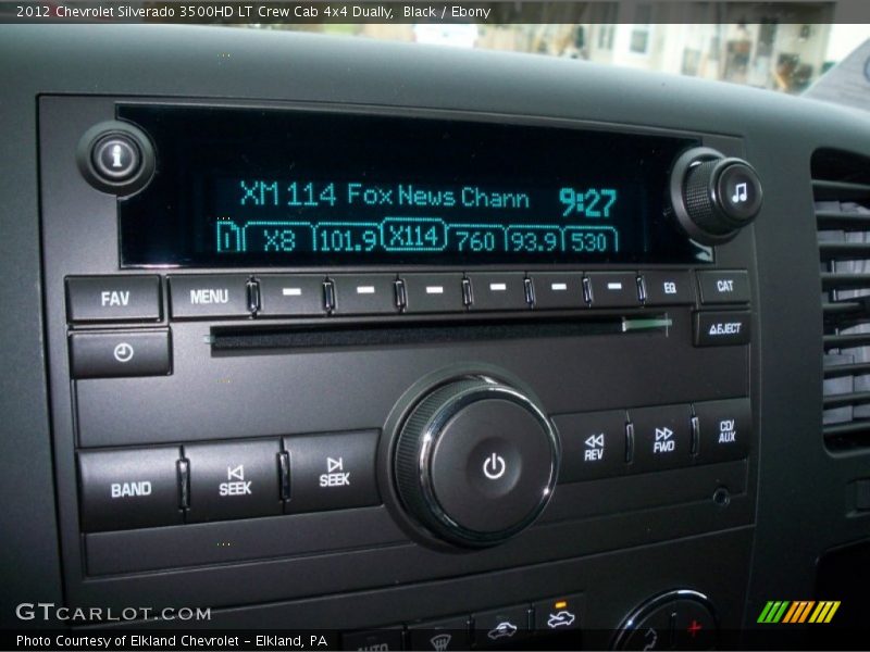 Black / Ebony 2012 Chevrolet Silverado 3500HD LT Crew Cab 4x4 Dually