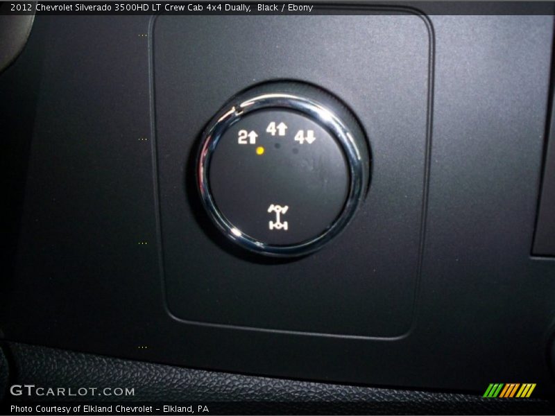 Black / Ebony 2012 Chevrolet Silverado 3500HD LT Crew Cab 4x4 Dually