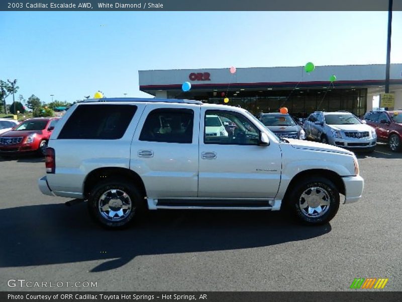 White Diamond / Shale 2003 Cadillac Escalade AWD