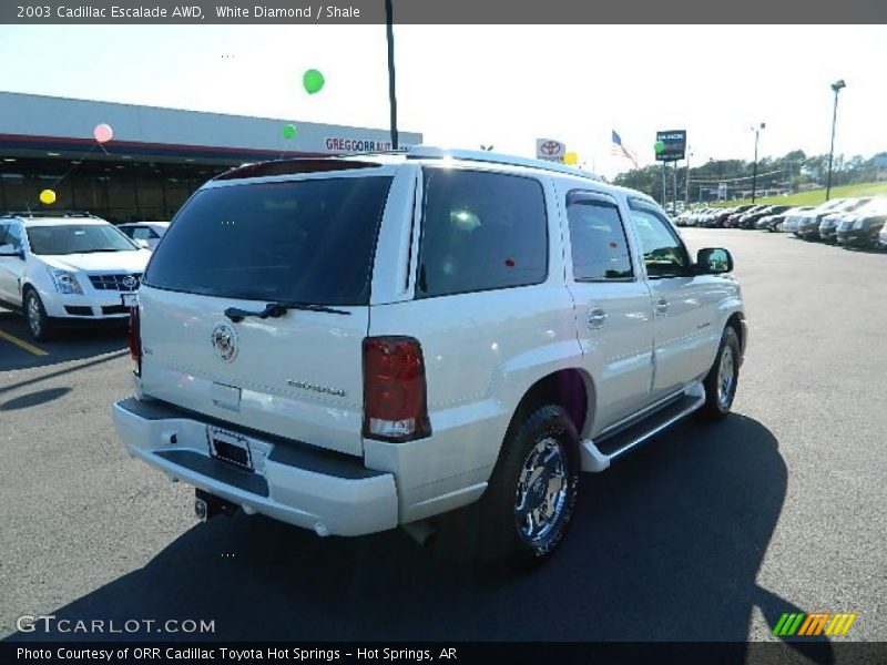 White Diamond / Shale 2003 Cadillac Escalade AWD