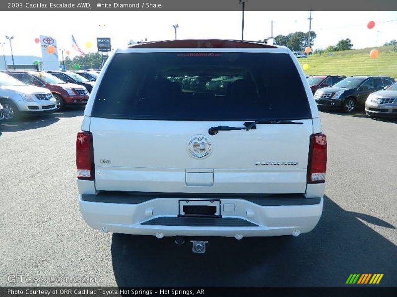 White Diamond / Shale 2003 Cadillac Escalade AWD